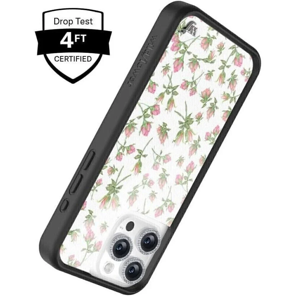 Wildflower Case iPhone 12 Pro Max Marble 4 ft. Drop Durability